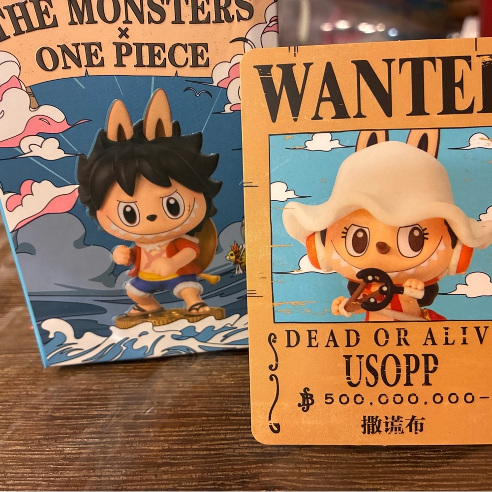 Labubu Monster One Piece Usopp